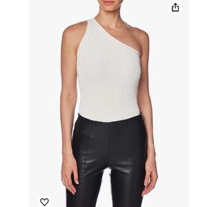 GUESS womens Sleeveless Mel Ottoman Bodysuit